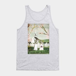 Ghost wedding Tank Top